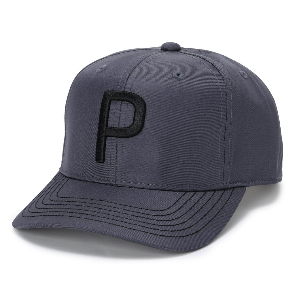 PUMA Golf Cap with Color Dusky Free Size Men's Stitching, Gray,