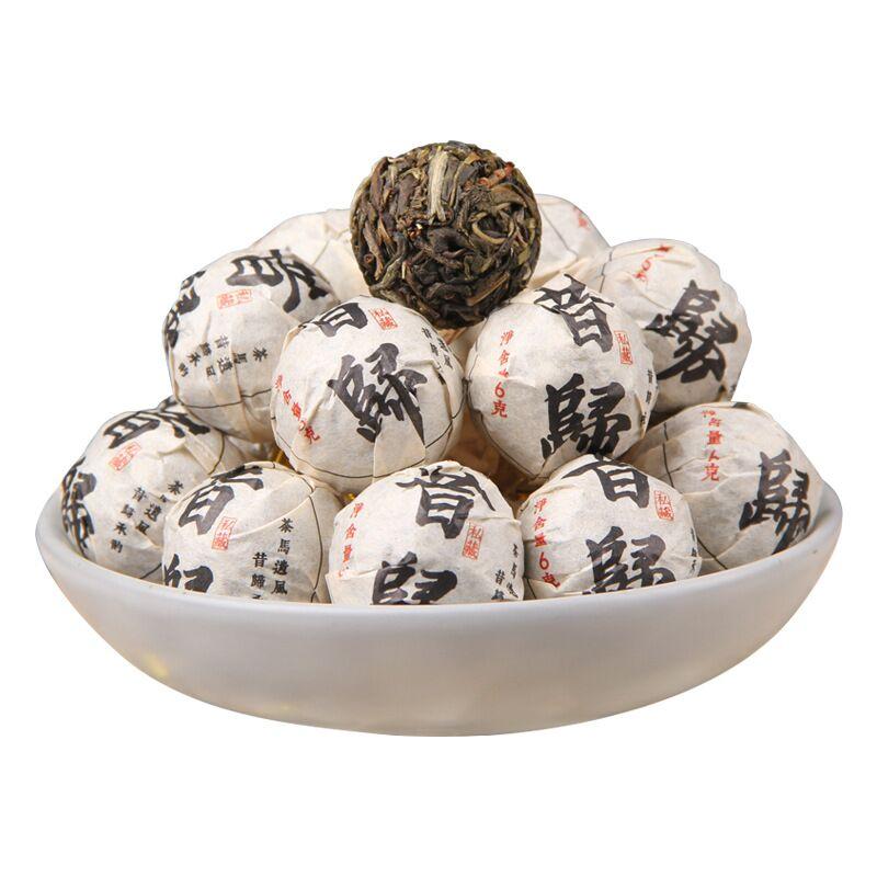 250g Dragon Ball Raw Pu-Erh Tea hermetisert Pu'er grønn te kinesisk te helsevesen