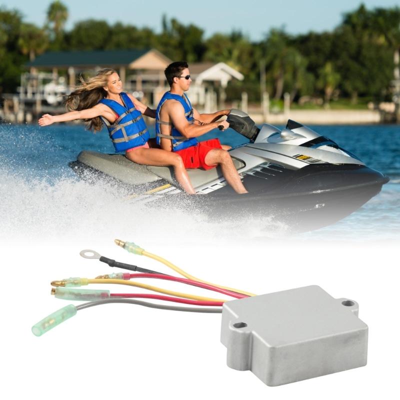 Marine 6 Wire Voltages Regulator Rectifier Aluminum Construct High Efficiency 6 Wire Boat Engine Voltages Regulator