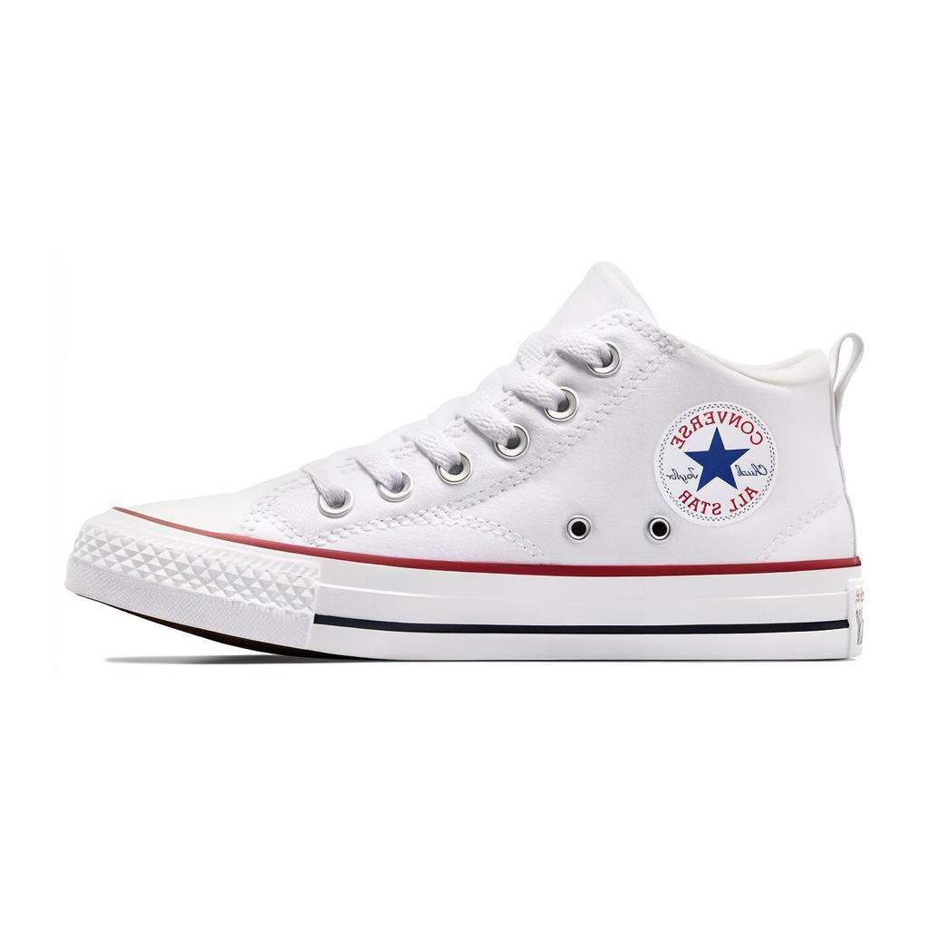 Converse Chuck Taylor All Star Comfortable Versatile Durable Breathable Mid-Top Kids Canvas Shoes Kids sneaker White A04822C
