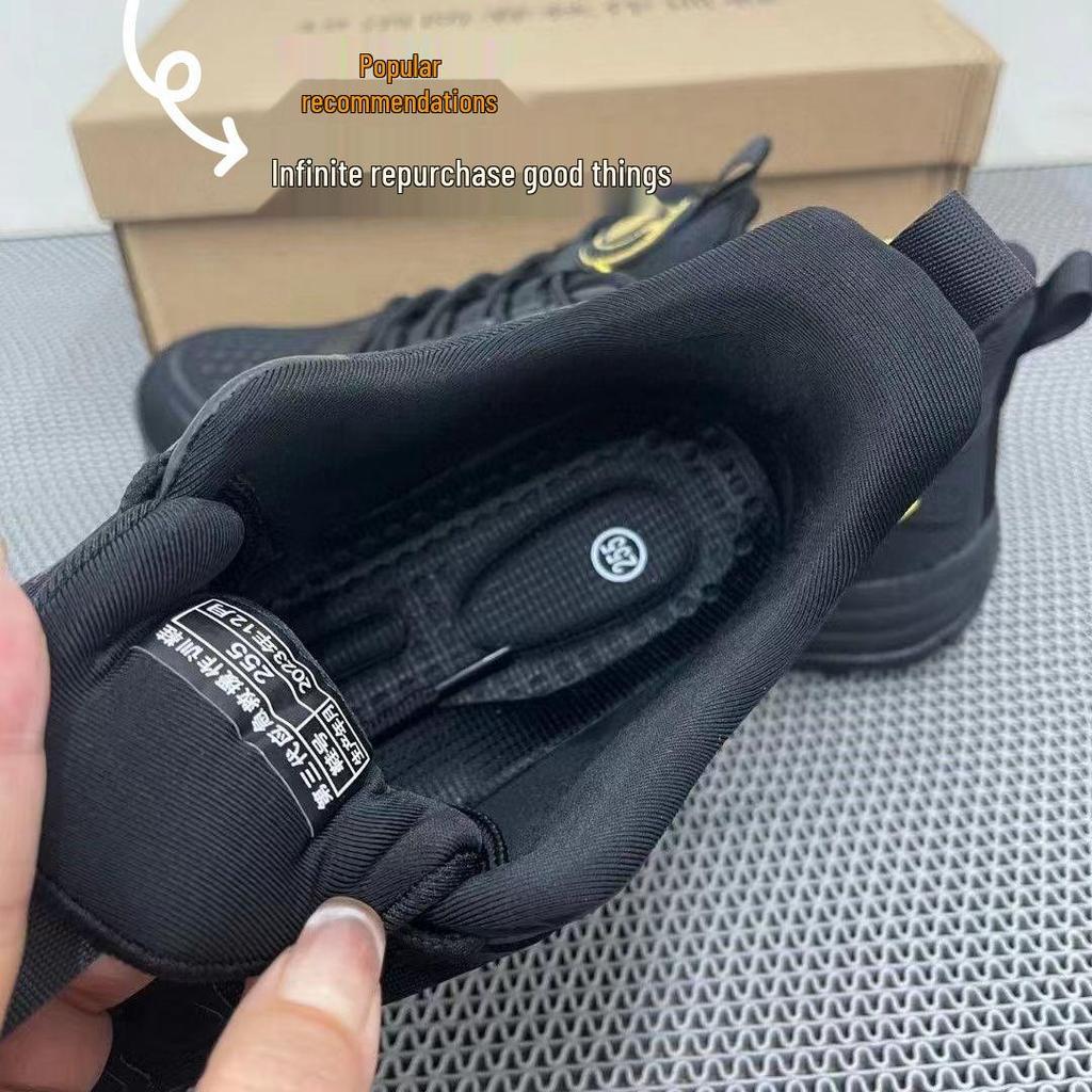 Third Gen Men's Black Breathable Non-Slip Emergency Rescue Training Shoes