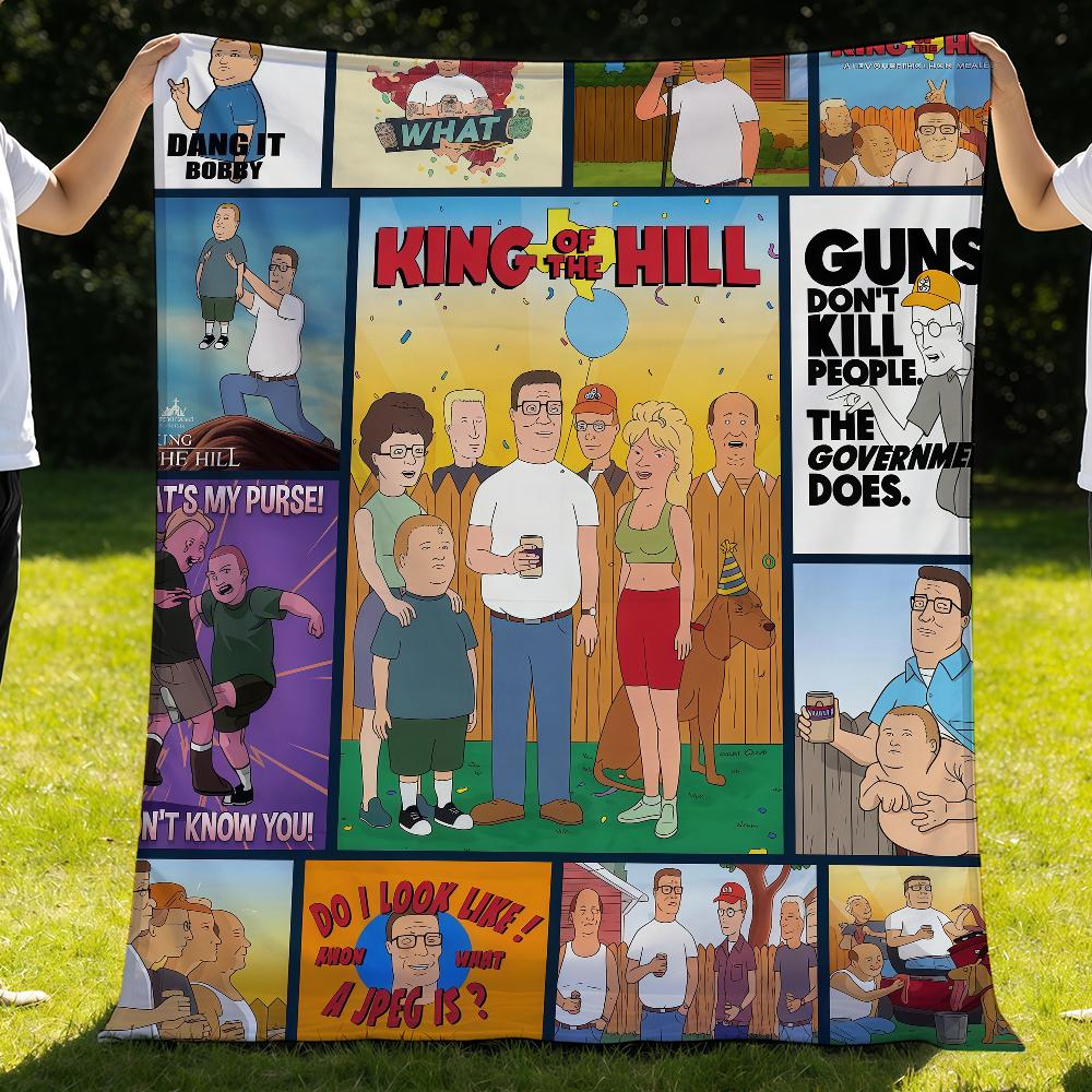 Of Blanket Throw Super Cosy Plush Living H-HillS Room Sofa The Couch Childish K-KingS Birthday Gifts