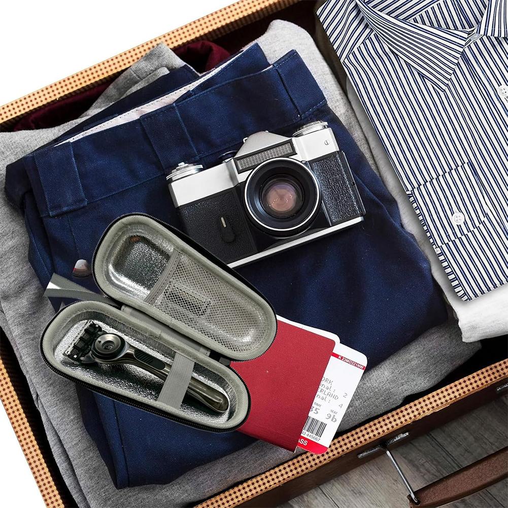 For Gillette Fusion 5 Razor Hard EVA Travel Case Waterproof Hard Protective Case Shaver Carry Bag Travel Carrying Bag
