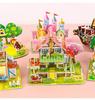 3D Cartoon Paper Jigsaw Puzzle - Architectural Model for Kids' Prizes & Kindergarten Toys
