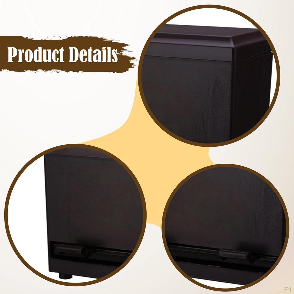 Dispenser Container Portable with Lid Countertop Chopsticks Holder Storage Box for Home Office