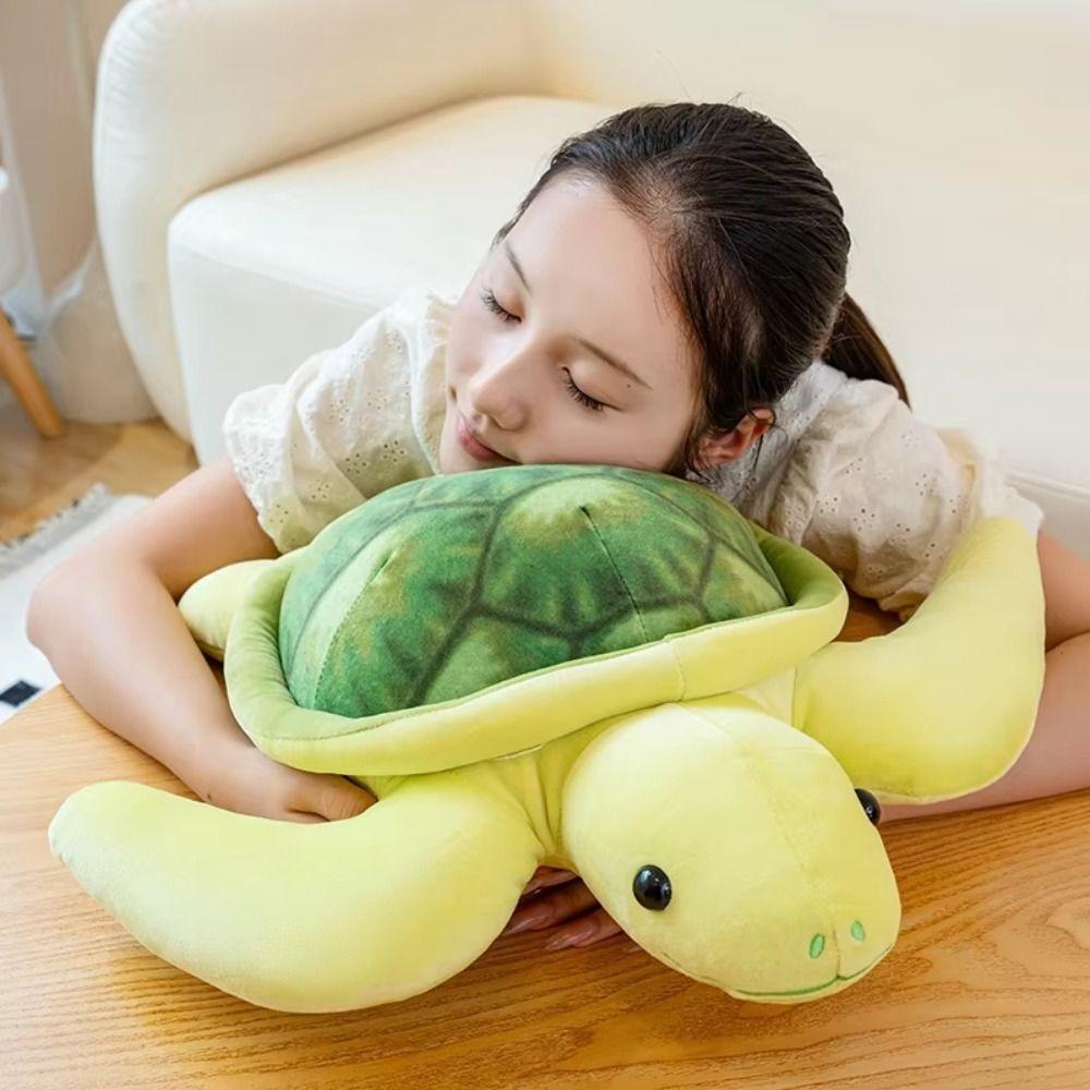 Collection Animal Sea Turtle Pillow Fluffy Turtle Animal Doll  Children Gift