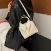 Pu Portable Shirt-Style Shoulder Bag Women  Versatile Crossbody Bags Zipper Handbag High Quality Tote Commuter Bags Gifts