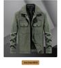 Corduroy Men's Casual Lapel Jacket - Youth Student Workwear Top