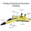 Gravity-Glider Foam Rc-Fighter Fall Resistant High Speed Flying Fighter Promotes Outdoor Fun & Hand-Eye Coordination Present
