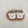 New Kids Boys Girls Short Socks Newborn Baby Cartoon Bear Sock Children Soft Boat Socken Cute Infant Socken Toddler Accessories