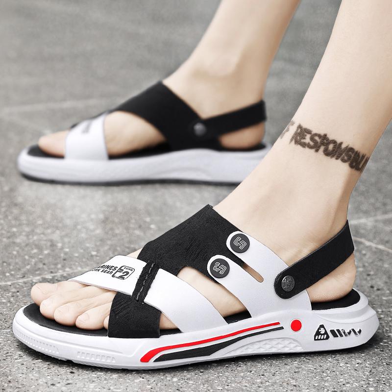 Fashion Summer Mens Massage Slippers Indoor Outdoor Sandals Beach Comfortable Soft Slides Clogs Casual Shoes Men Women Home Slippers