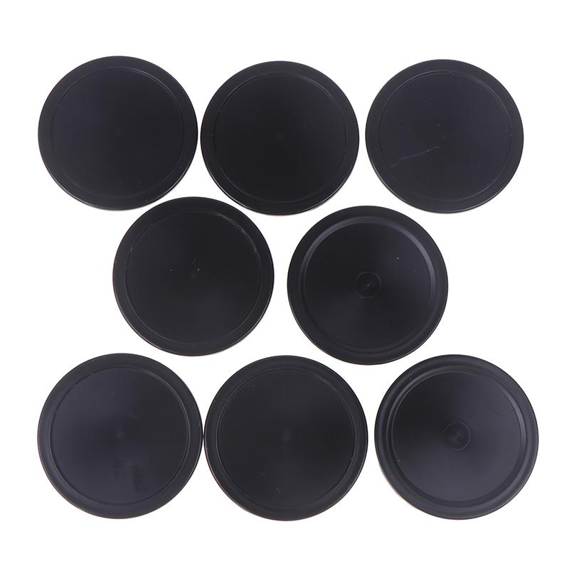 

8Pcs Children Table Mini Ice Hockey Piece 64mm ABS Air Hockey Pucks Air Hockey Entertainment Accessories Ball Sport Tools чорний