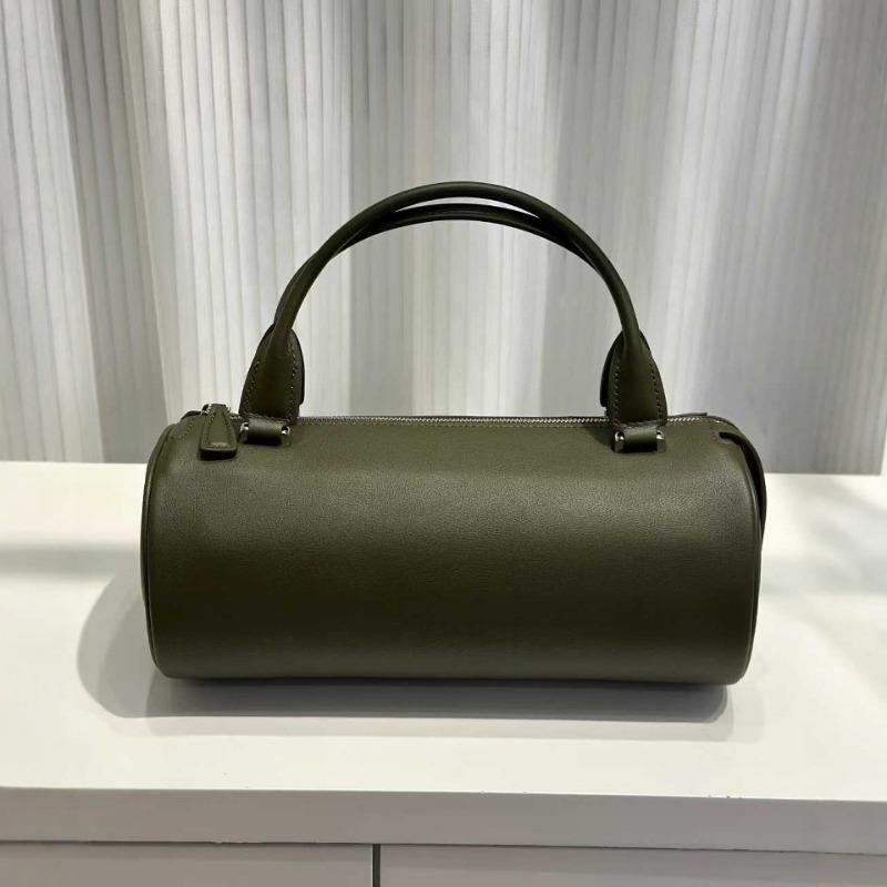 

Imported calfskin pen holder bag new fashion light luxury handbag is still casual versatile niche bag 28*13*12cm оливковий колір