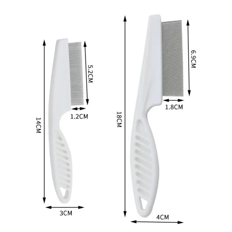 

Dog Grooming Flea Comb Pet Care Comb Cat Hair Brush Flea Removal Massage Comb Pet Grooming Portable Tools Pets Accessories