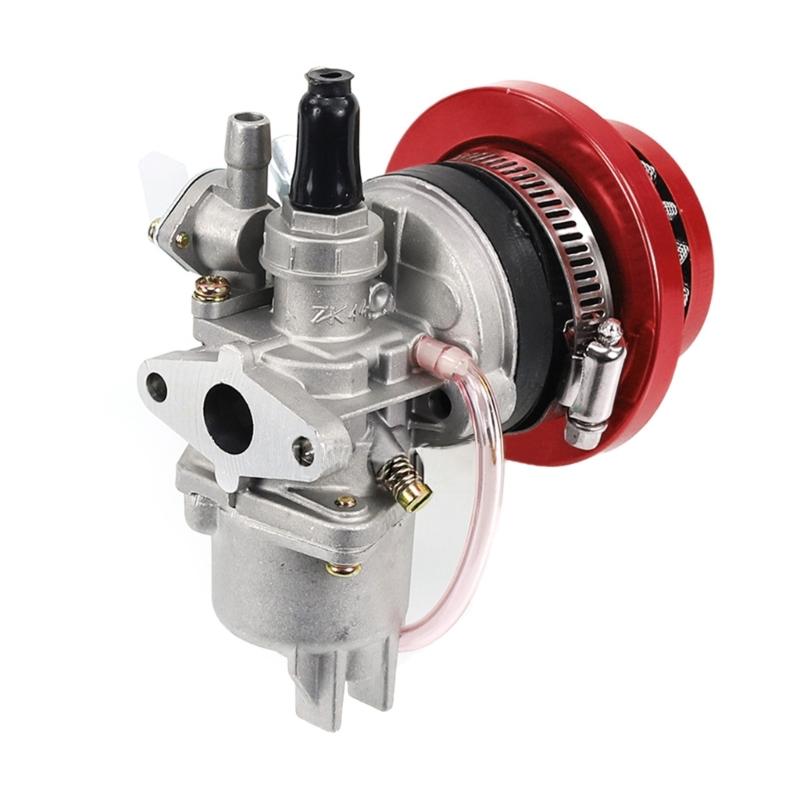Durable Engine Carb Carburetor with Pod Air Filter 2 Stroke for 47cc 49cc Mini Quad Moto ATV Dirt Pocket Bike Motorcycle