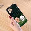 Cute BuBu DuDu Phone Case Black Matte For IPhone 16ProMax 15 13 12 11 14 Pro Max Mini Plus SE2020 XS Max XR Cover