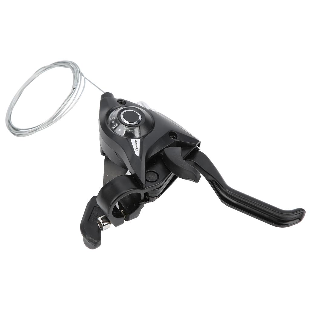 1Pair 3x7 21 Speed Bicycle Brake and Shifter Levers Combination Set with Gear Shift Cable