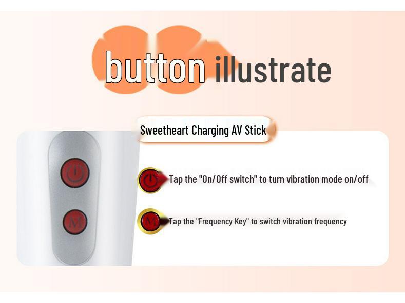 Jun Cai Rechargeable Sweetheart Clitoral Stimulator & Erotic Vibrator for Women