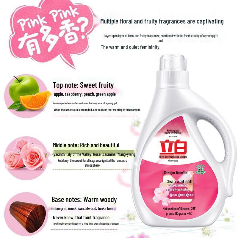 Liby All-Effect Floral Fragrance Waschmittel