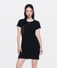 Emelbi Women'S Basic Ringer Dress Ny (Black)