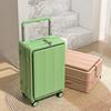 Women's Sturdy Wide Drawbar Suitcase, 20-24 Inch, Durable, Large Capacity with Combination Lock