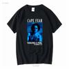 Vintage Cape Fear Movie T Shirt XL Vengeance Is Mine Robert De Niro 22 5x31 Vintage Washed Designer Clothes Fashion Versatile
