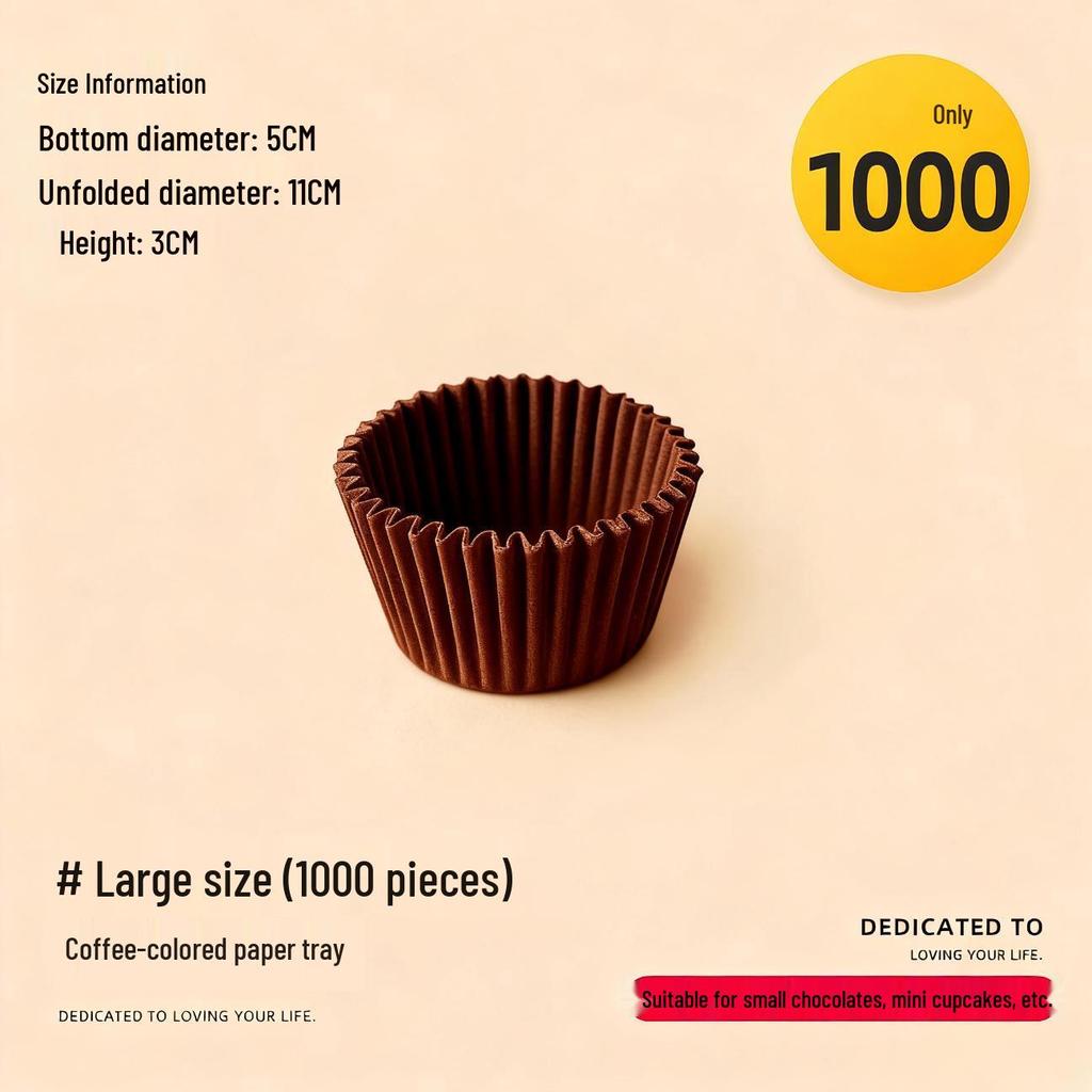 Snowy Niang High-Temp Disposable Cake & Muffin Paper Liners