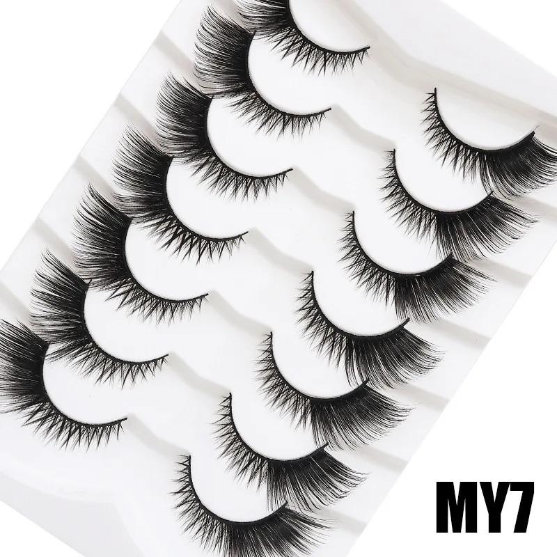 Lashes Fox Eyes False Eyelashes Cat Eye Lashes Lash Extension Supplies Winged Cosplay Faux Cils Beauty Female Makeup Tools Manga