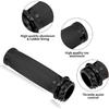 HDBUBALUS Motorcycle Black Hand Grips 1 Inch Handlebar Grips Universal Fit for Harley Softail Touring Dyna Sportster XL883 1200 XR VRSC