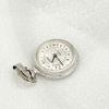 Used Excellent condition * CITIZEN Pocket Watch 17JEWELS Silver Color Hand-wound