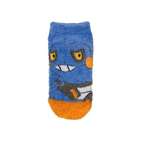 Pokemon Croagunk Junior Fluffy Socks New