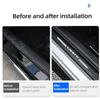 Car Door Sill Protector Stickers Front Rear Threshold Decals For Chevrolet LACETTI Rear Trunk Bumper Anti-Scratch Accessories Amw123
