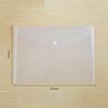 Heavy Duty Waterproof A4 Clear Plastic Document Bag File Holder Portfolio Notes Envelope Storage Case School Office Business Supplies