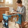Faltbare Haustierpflege-Hängematte Kratzfester Katzen-Badegestell Welpen-Nagelknipser-Halter Tierpflege