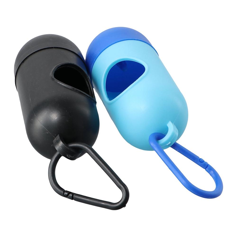 Travel Dog Poop Bags Dispenser Pet Waste Bag Holder Trash Sack Case Carrier Garbage Storag Box