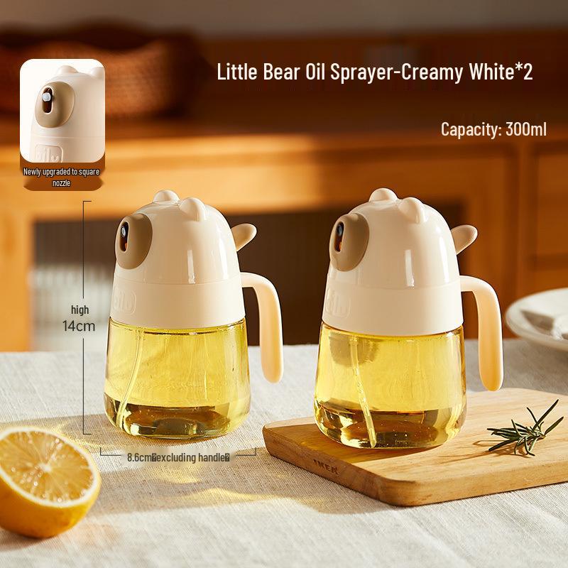 Food-Grade Non-Drip Glass Oil Sprayer for Air Fryer and Barbecue