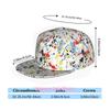 Casquette de Baseball à Motifs Artistiques Peints Rose, Snapback Hip Hop Streetwear, Casquette Trucker Adaptée au Skateboard, à la Danse, An