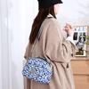 Women's Bag Middle-aged And Elderly Mother's Bag Lightweight Printed Nylon Bag Multi-pocket Shoulder Crossbody Bag