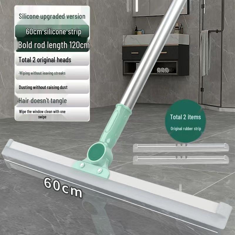 XL Silicone Magic Broom for Home, Bathroom, and Wood Floors – Ideal for Sweeping, Hair Removal, and Water Wiping