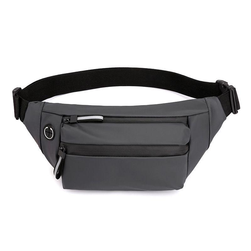 Oxford Cloth Waterproof Running Belt Fanny Pack With Multi-compartment Design And Adjustable Strap