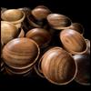 Wutuo Solid Wood Black Walnut Dessert Plate