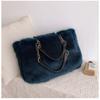 New Fashion Women's Designer Bag Soft Fur Quality Large Capacity Shoulder Bag Chain Large Bags