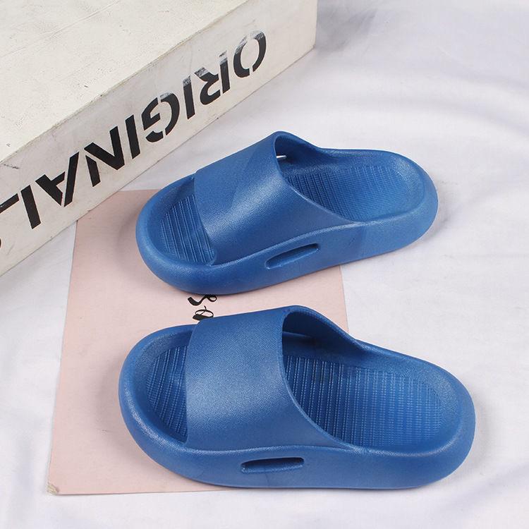 Fashionable Solid Color EVA Slippers for Boys And Girls Classic Basic Anti-Slip Cool Slippers Lightweight Home Bathing Shoes