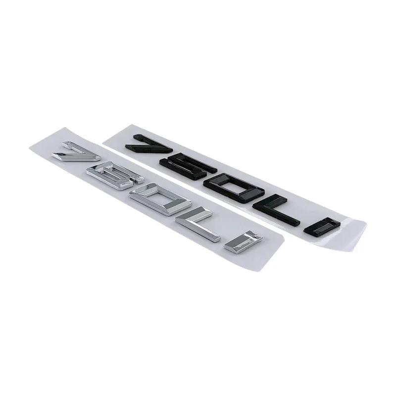 ABS Car Sticker Trunk Emblem Badge Fender Side Decals for BMW 520Li 528Li 530Li 730Li 740Li 750Li Letters Decoration