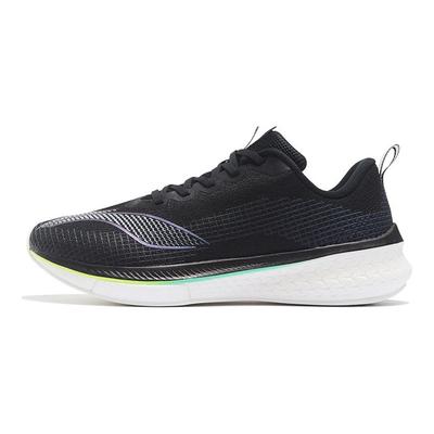 Li Ning Red Rabbit 5 Pro Zapatillas de Running Ligeras de Competición con Amortiguación Duraderas Antideslizantes de Caña Baja para Hombre Zapatilla Negra ARMS003-17