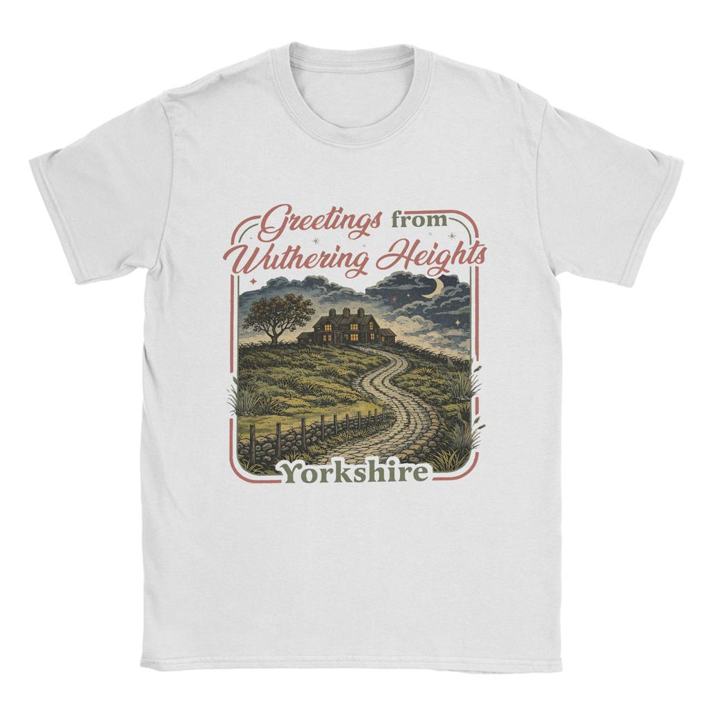 Wuthering Heights TShirt Summer Cotton T Shirts For Unisexs Hip Hop Printed Tee Shirt Short Sleeve Classic Clothes