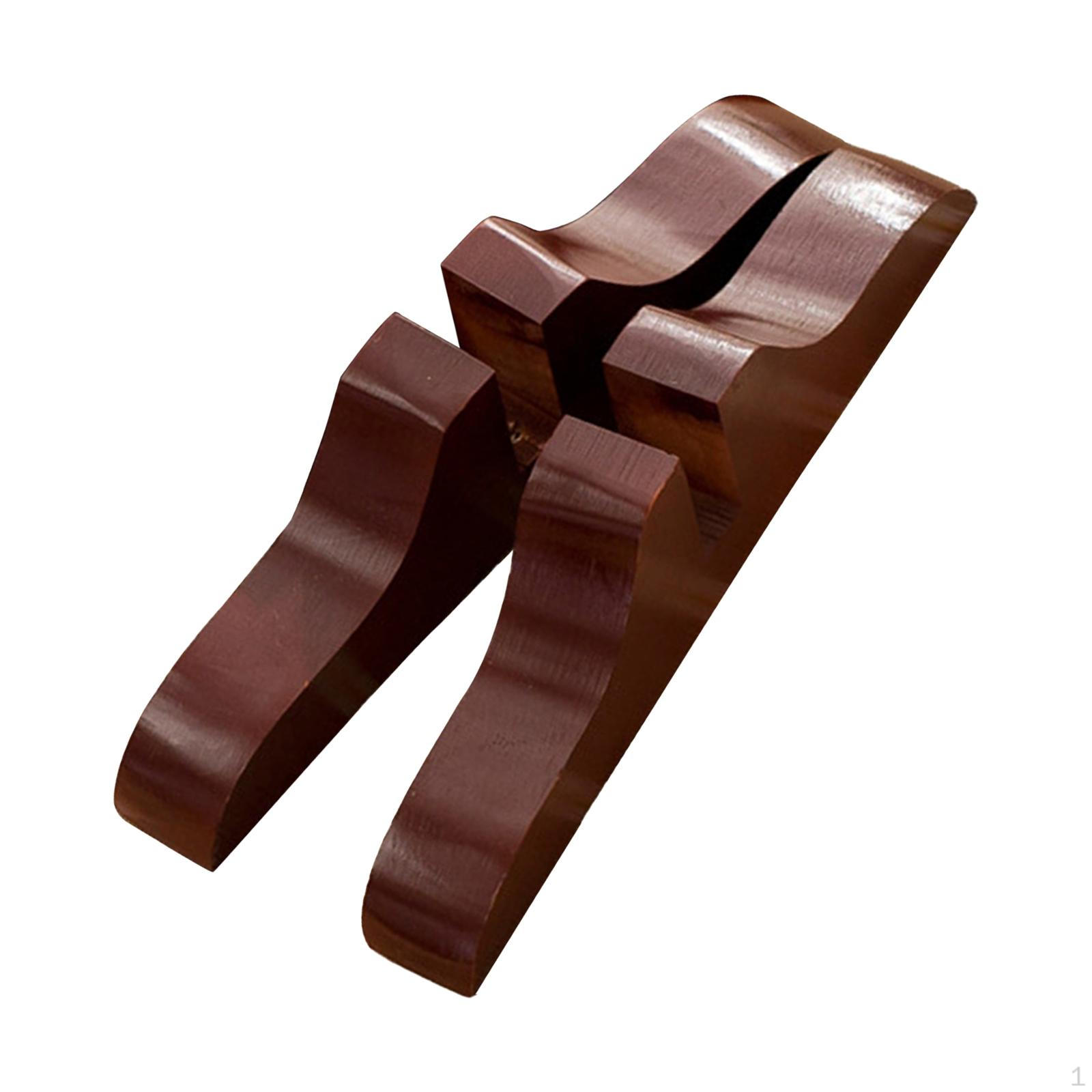 

2 шт. Держатель для экрана конфиденциальности Подставка для перегородки Съемные полезные зажимы Деревянные