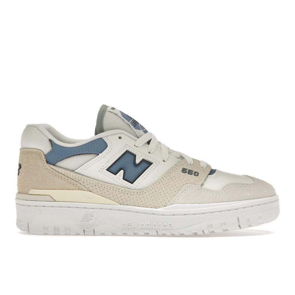 New Balance 550 Sea Salt Mercury Blue Women Sneakers Cream BBW550SB