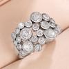 Cao Shi Irregular Star Zircon Women's Luxury Ring