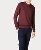 PANICALE Crewneck Wool Sweater [Wine]